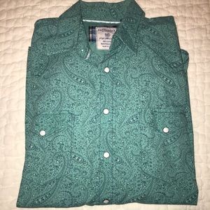 Panhandle Men’s button down long sleeve shirt